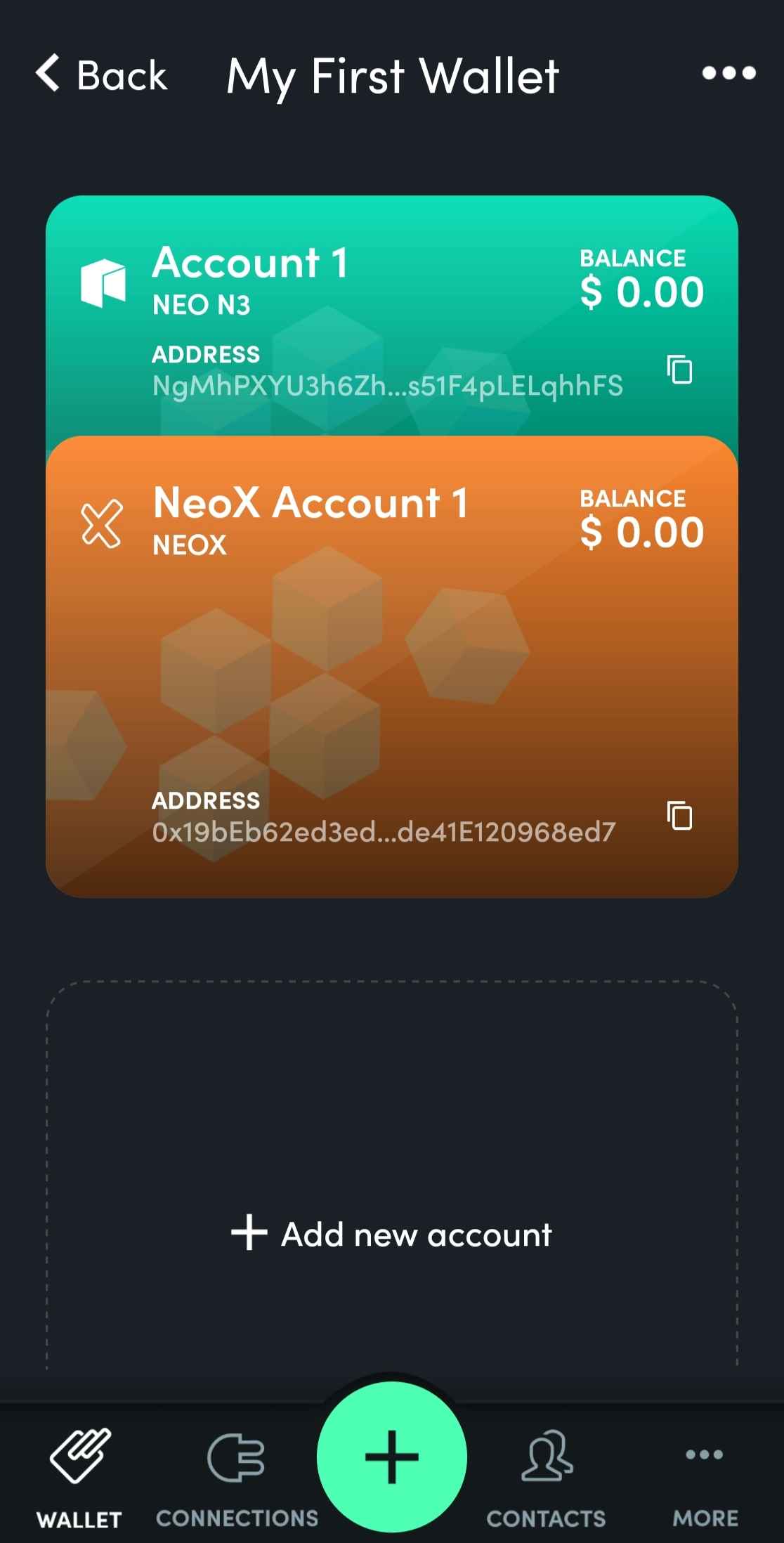 COZ updates Neon Wallet Mobile with support for Neo X