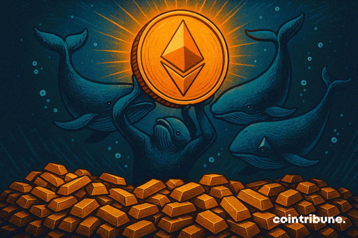 Mysterious Whale Buys $1B in Ethereum as It Overtakes Mastercard