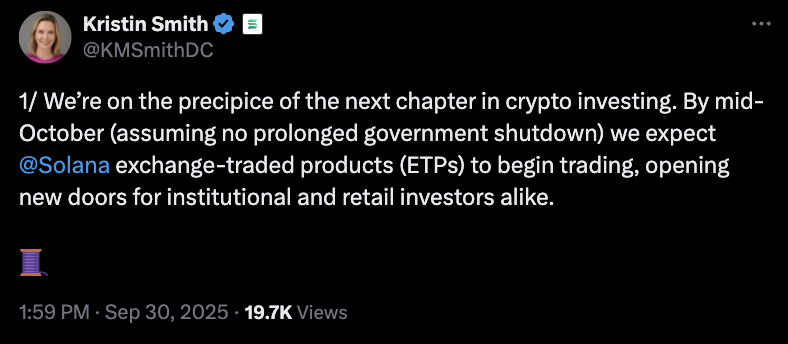 Перерва у фінансуванні SEC може призупинити розгляд заявок на Solana ETF та обмежити правозастосування у сфері криптовалют image 0