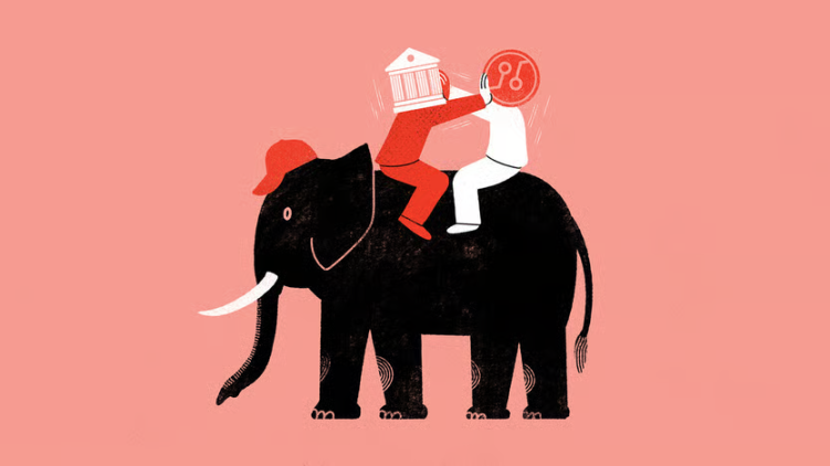 The Economist: A verdadeira ameaça das criptomoedas aos bancos tradicionais image 0