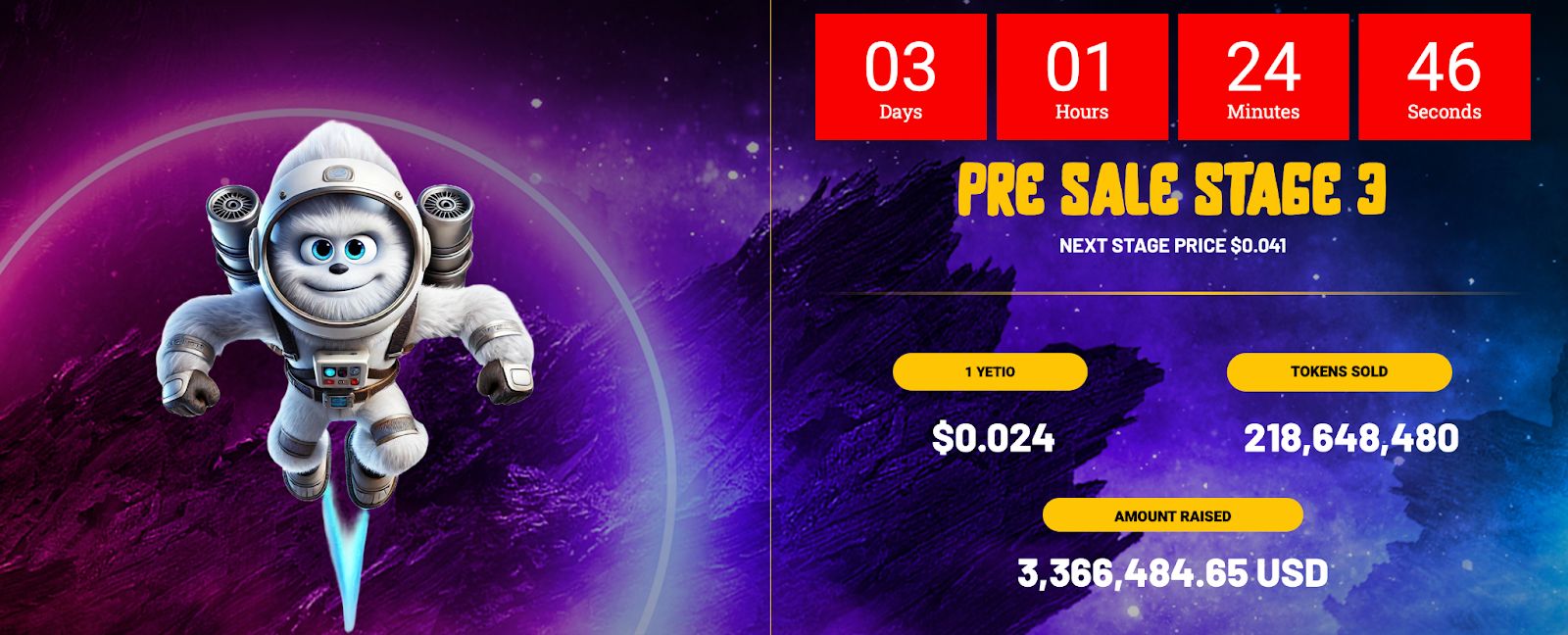 Pi Coin Keeps Stumbling Amidst Market Corrections; YETIO Pushes Forward To Its Next Presale Stage, Priced at $0.041 image 1