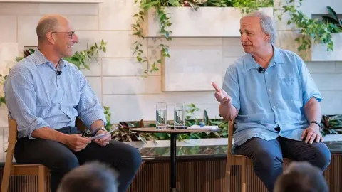 Ray Dalio Bridgewater Associates 50th Anniversary Dialogue: From Basement Beginnings to Building the World's Largest Hedge Fund