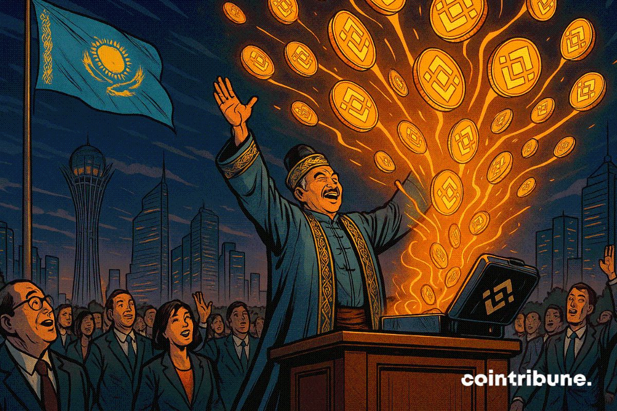 Le Kazakhstan crée un fonds crypto d’État, avec un premier investissement en BNB