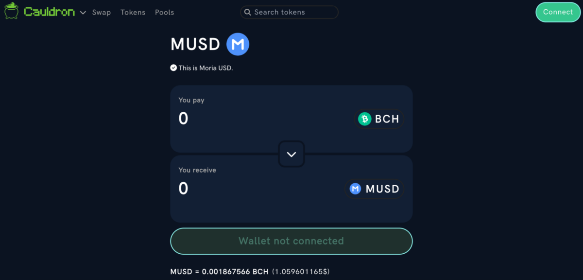 USDT-Killer? Über 25.000 US-Dollar wurden innerhalb weniger Stunden für den neuen BCH L1-Stablecoin „Moria“ gesperrt image 1