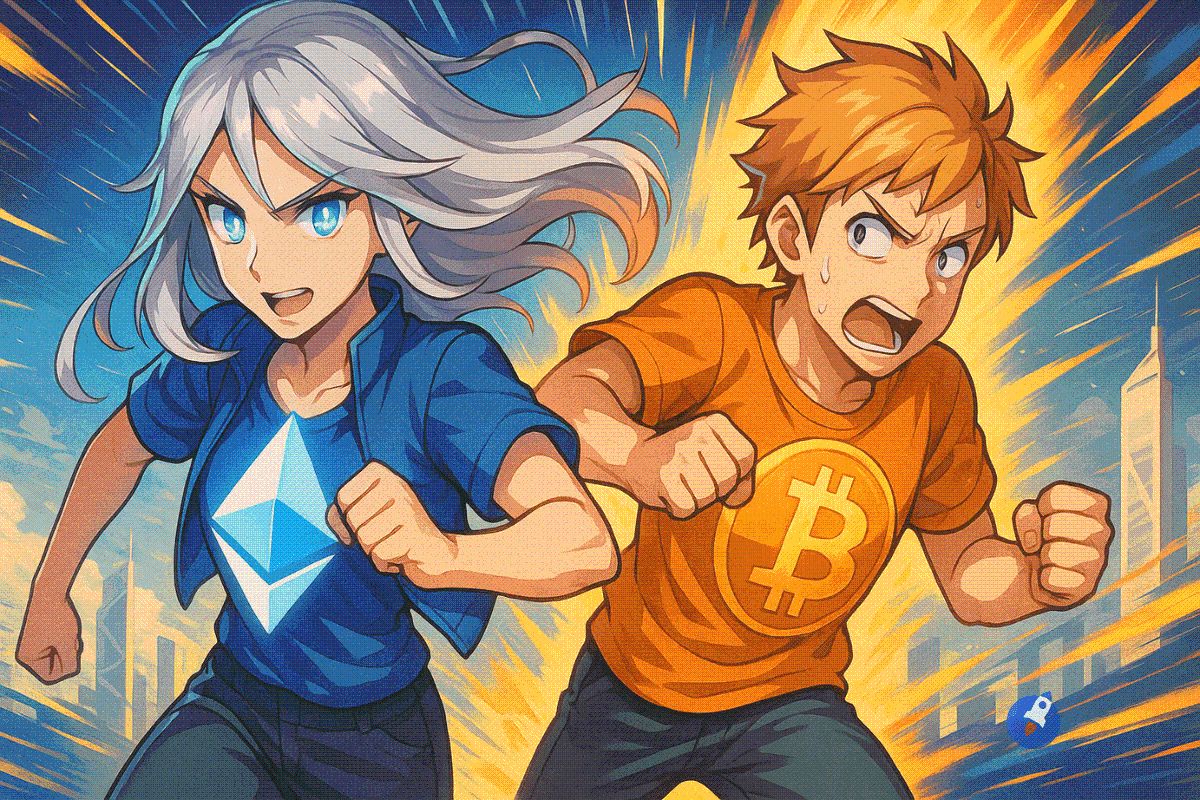 ETH surpasse BTC : afflux record de 1,2 M$ dans les ETF malgré l’accalmie du marché