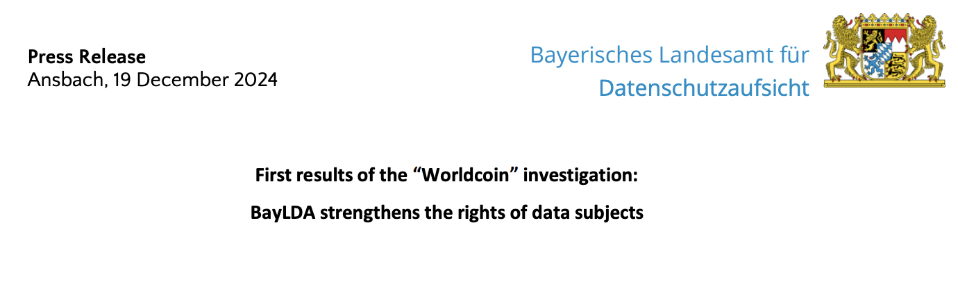 德國監管機構要求 Worldcoin 刪除違規數據，歐盟 GDPR 掀起數位身份驗證爭議 image 1