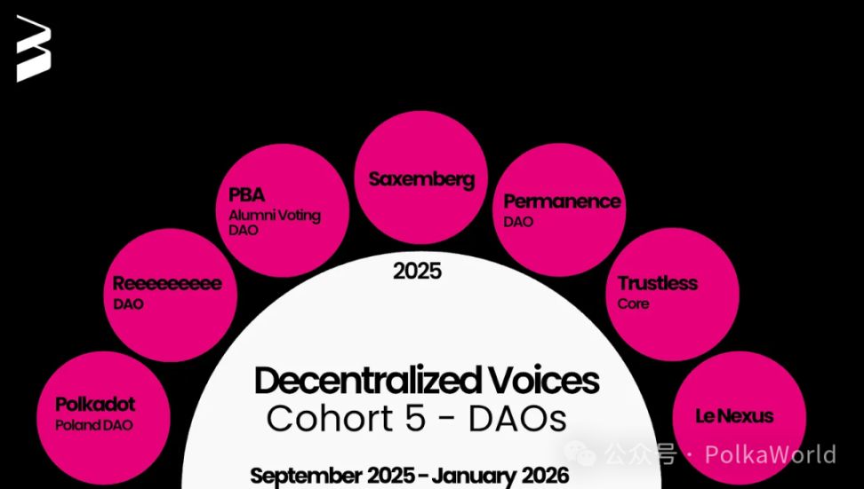W3F ogłasza piątą edycję przedstawicieli DV! Po raz pierwszy wprowadza zarządzanie AI! image 2