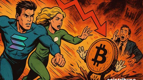 Los ETFs de Solana y XRP resisten mientras Bitcoin enfrenta retiros récord