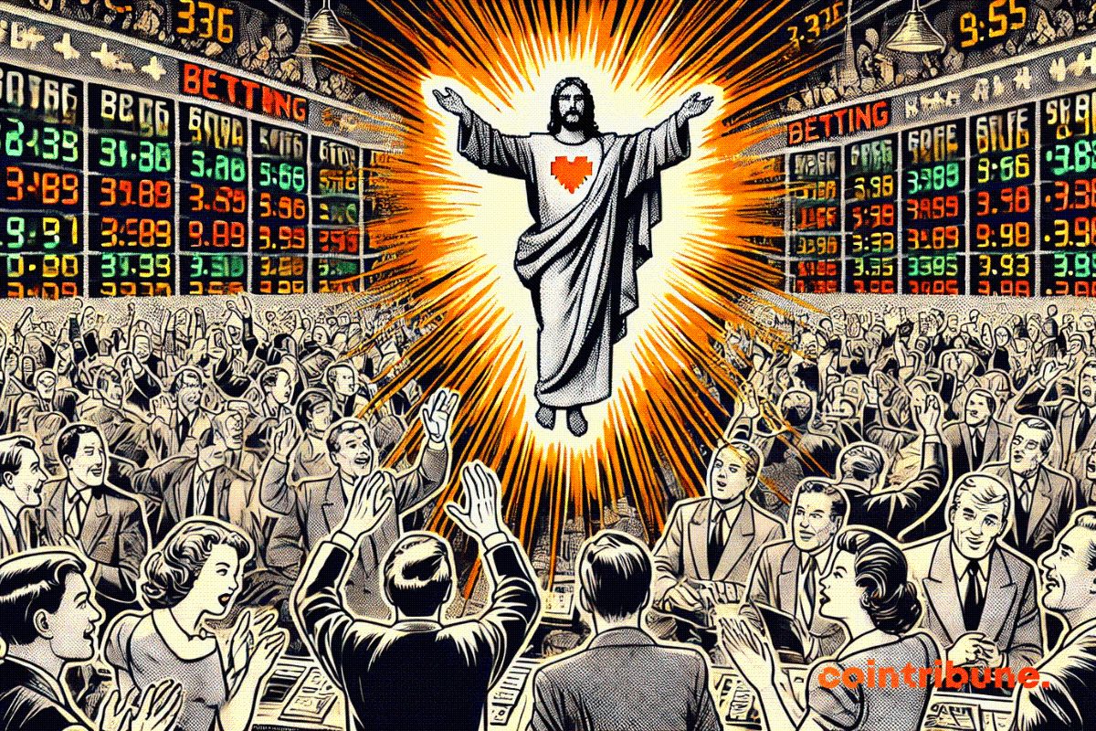 Polymarket : Les parieurs crypto misent sur le retour de Jésus en 2025