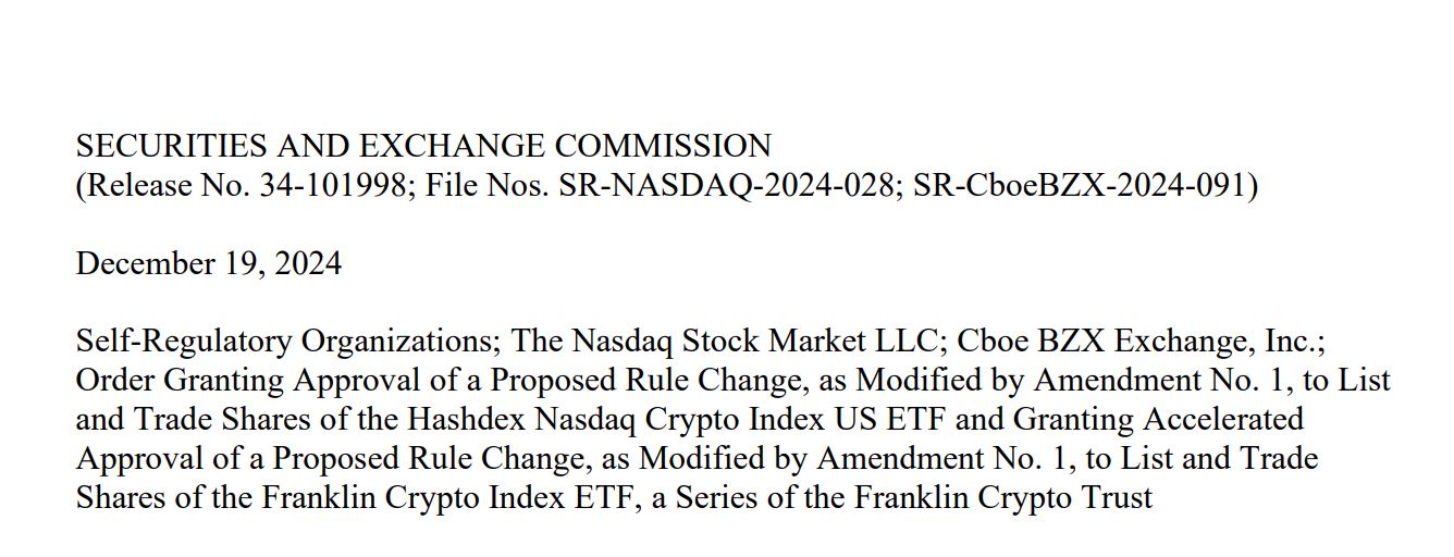 Crypto Index ETF Disetujui: Apa Artinya bagi Investor? image 0