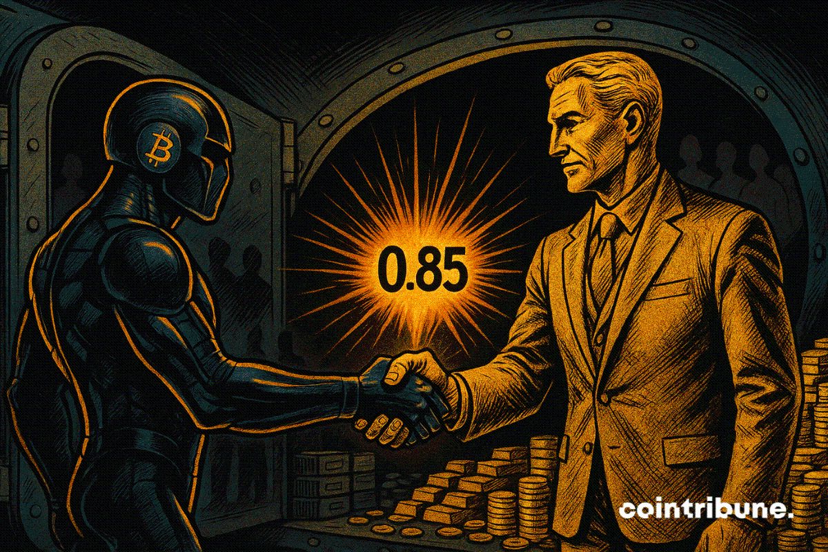 La corrélation entre le Bitcoin et l’or atteint 0,85