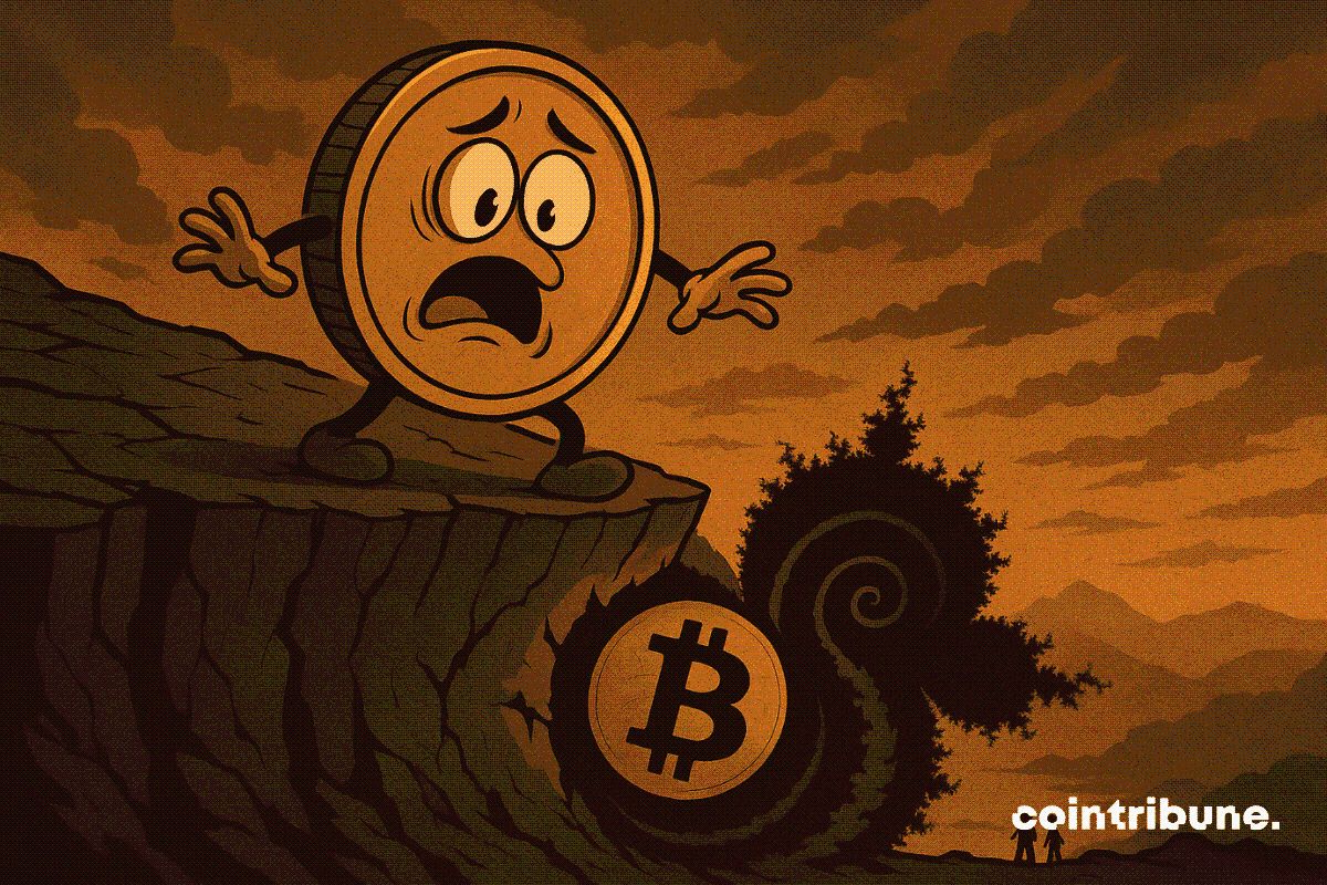 Le Bitcoin à l’aube d’un krach en octobre ? Un modèle fractal inquiète les analystes