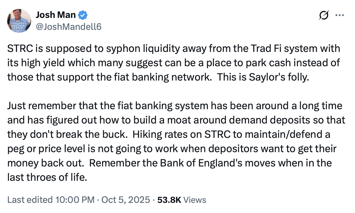 Saylor propose un système bancaire adossé au bitcoin pour les États image 3