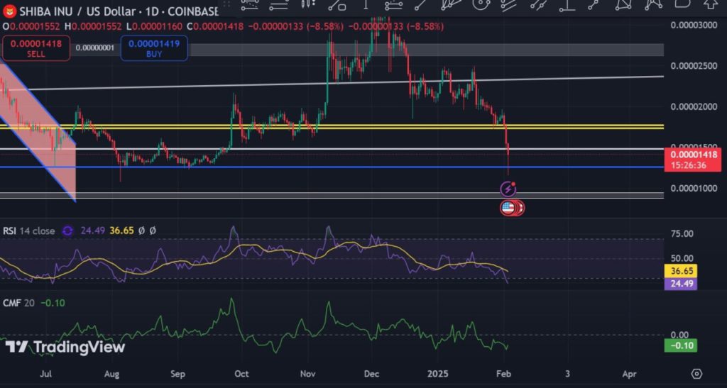 Shiba Inu (SHIB) Turun 42% dalam Sebulan: Akankah Harga Terus Merosot? (4/2/25) image 2