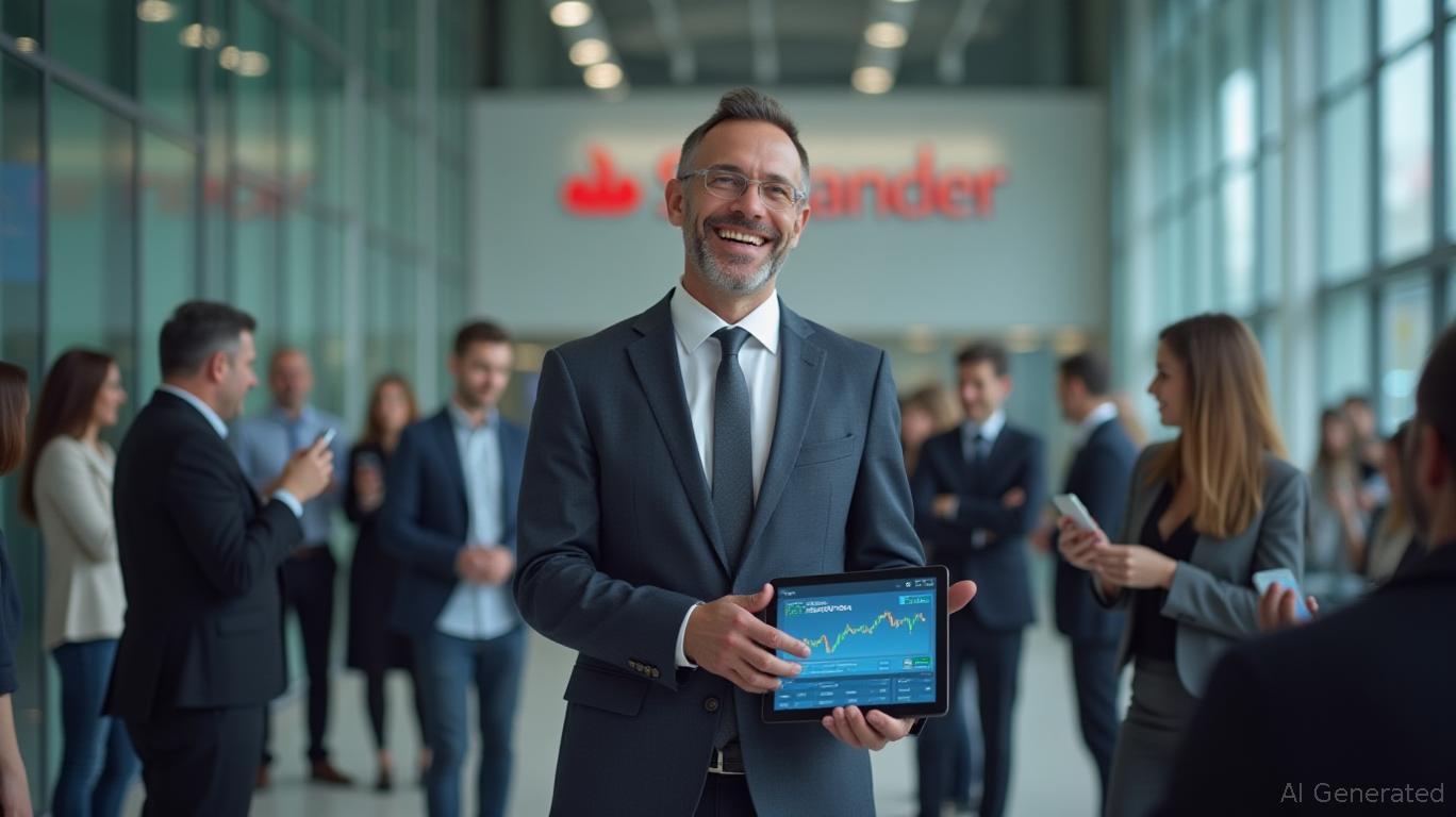 "Major Banks Embrace Digital: Santander Introduces Cryptocurrency to Everyday Banking"