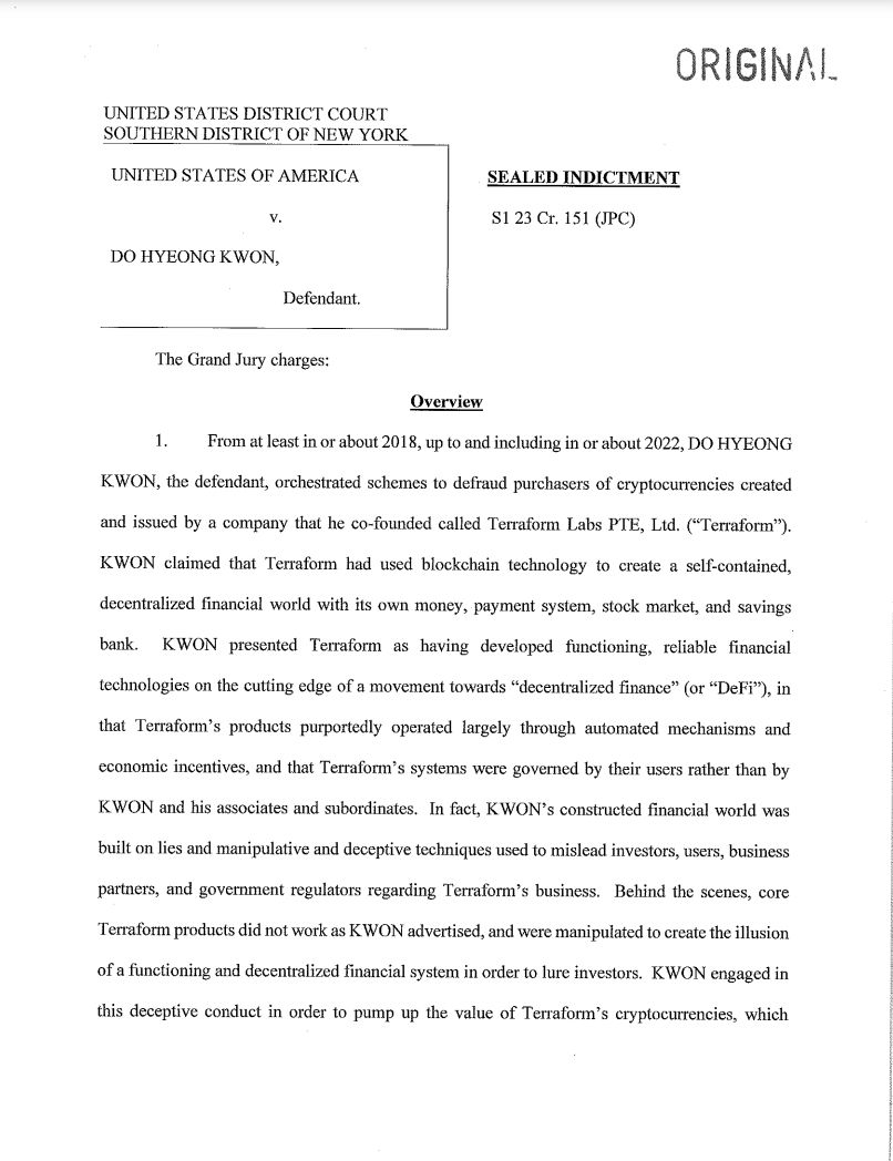 Do Kwon Pleads Not Guilty to U.S. Fraud Charges After Extradition from Montenegro image 1