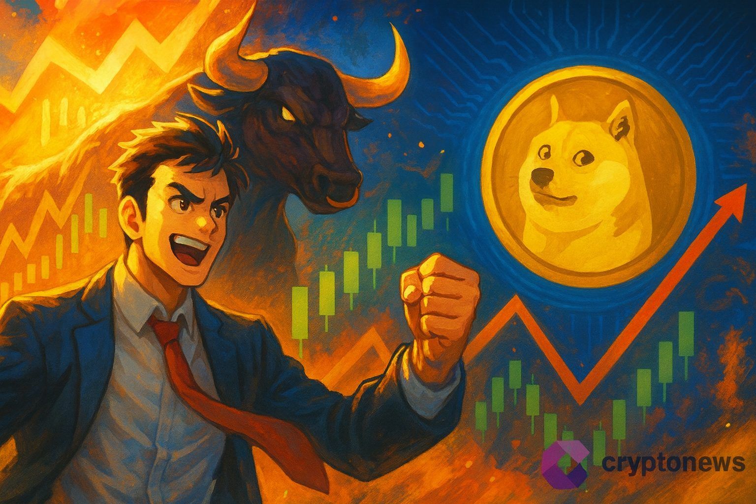 Nouveau bull run Dogecoin ? les holders achètent massivement le dip image 0