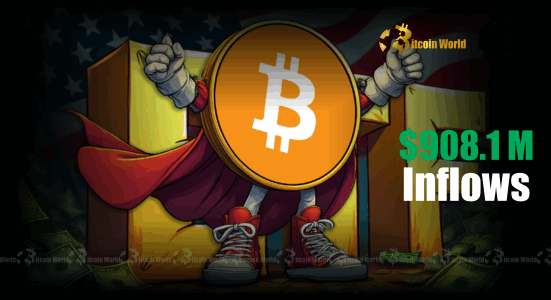 U.S. Spot ETH ETFs: A Remarkable $908.1M Inflow Surge Signals Ethereum’s Ascendance