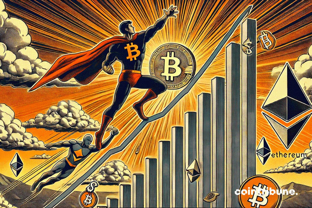 Bitcoin affiche une rentabilité record face à un Ethereum en difficulté