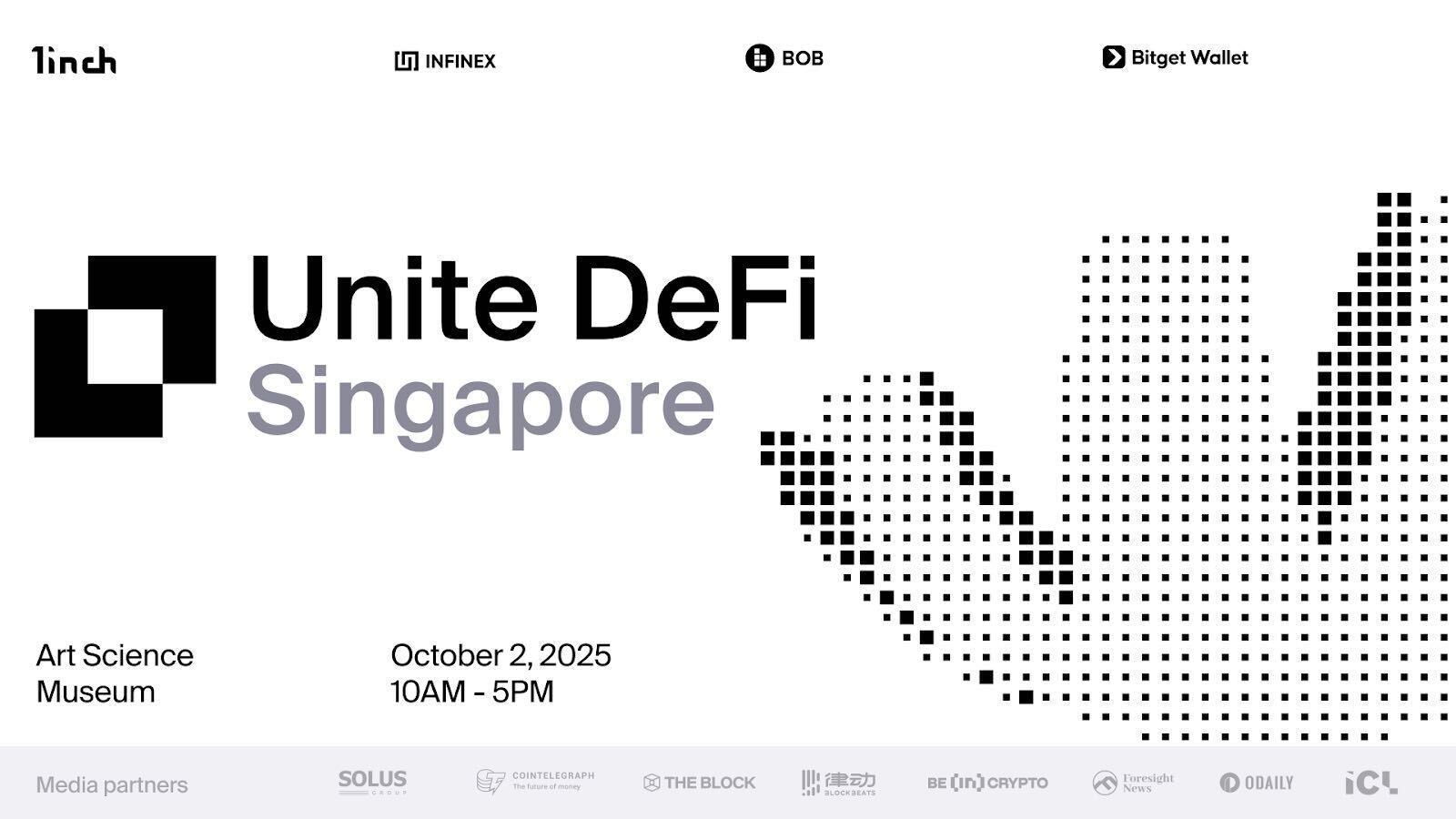 Unite DeFi: 1inch конференция в прямом эфире в Сингапуре во время недели Token2049