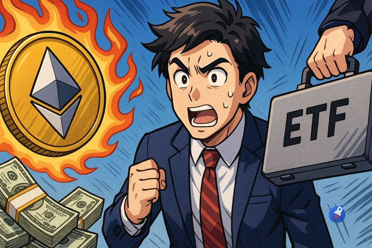 ETF Ethereum : 465 M$ retirés en 24 h, dont 375 M$ par BlackRock image 0