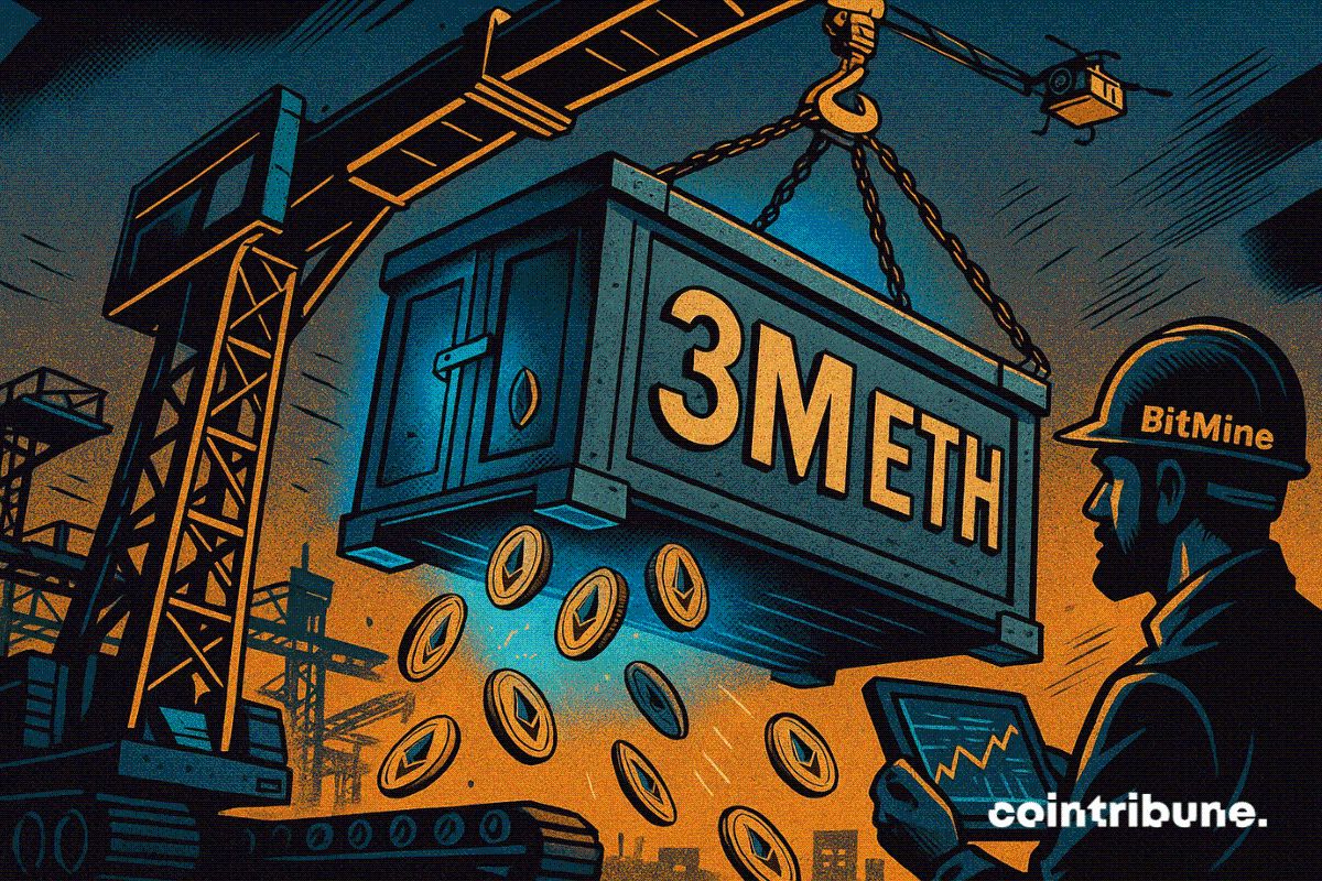 Crypto : BitMine détient désormais 3 millions d’ETH après un achat record