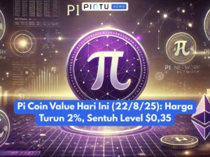 Pi Coin Value Hari Ini (22/8/25): Harga Turun 2%, Sentuh Level $0,35