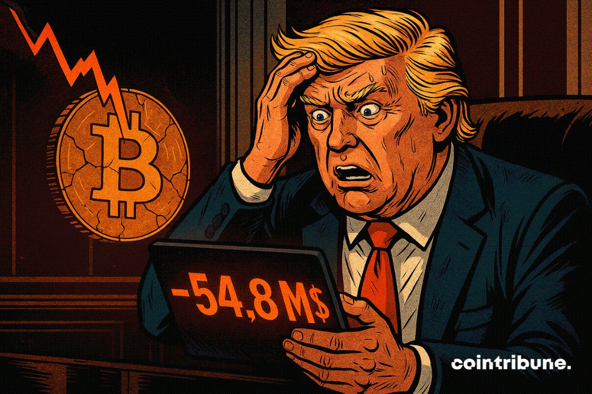 Crypto: Donald Trump's Company Suffers Heavy Losses Despite Its Investments