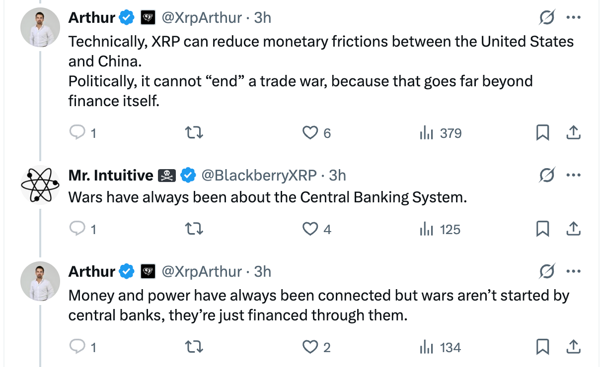 Un analyste affirme que le XRP peut mettre fin à la guerre commerciale entre les États-Unis et la Chine : voici comment