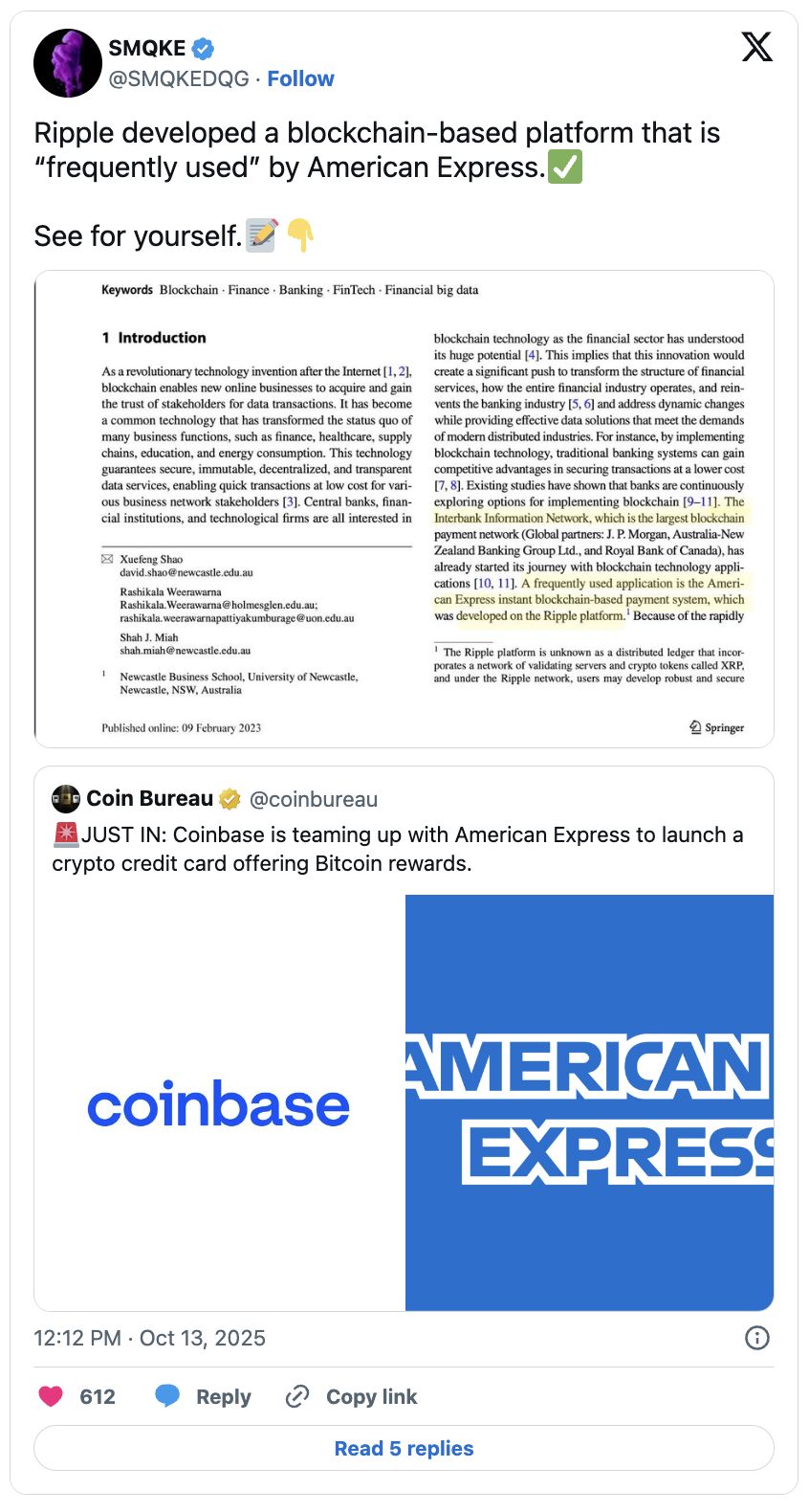 American Express Adopta Ripple para Transacciones Globales sin Fisuras