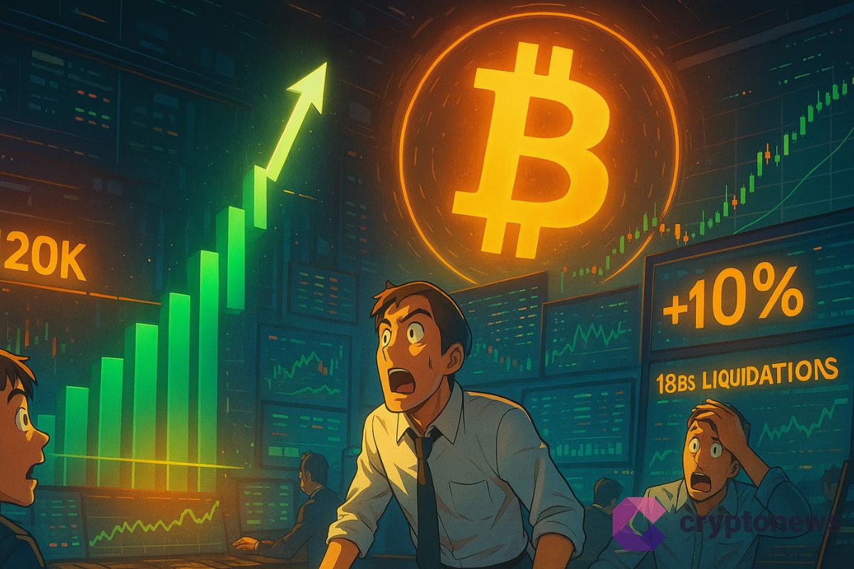 BTC : vers 120K après 18 milliards $ de liquidations potentielles ? image 0