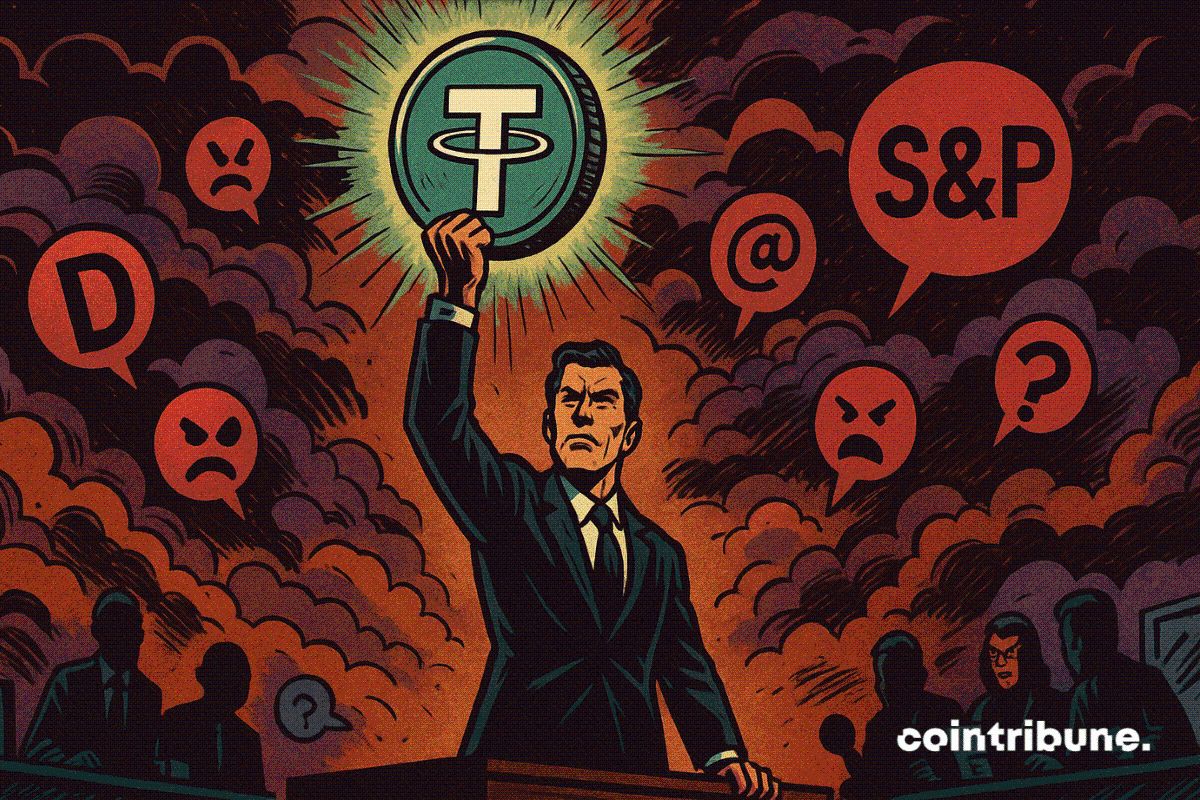 Tether Defends Its Reserves After Lowest Rating By S&P