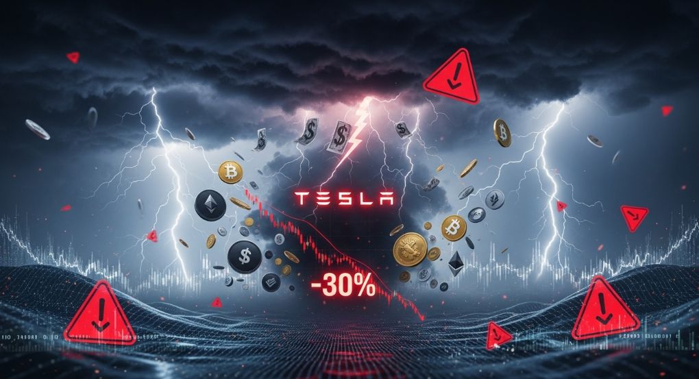 Se acerca la semana de informes financieros en el mercado estadounidense, ¡las ganancias de Tesla caen un 30%! El mercado cripto enfrenta turbulencias. image 0