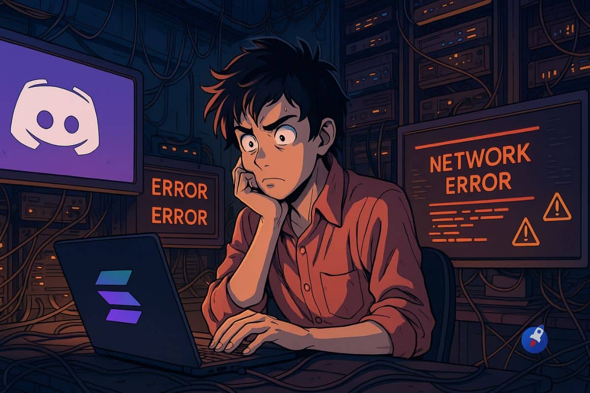 Quand Solana plante, tout se décide sur… un serveur Discord