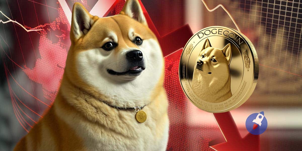 Le Dogecoin s’effondre alors qu’un vent de panique souffle sur les cryptos : Opportunité en vue d’une explosion à 1 $ ? image 1