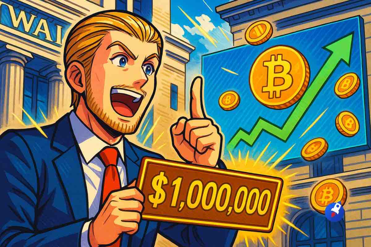 Bitcoin à 1 million de dollars: la prédiction choc du fils de Trump image 0
