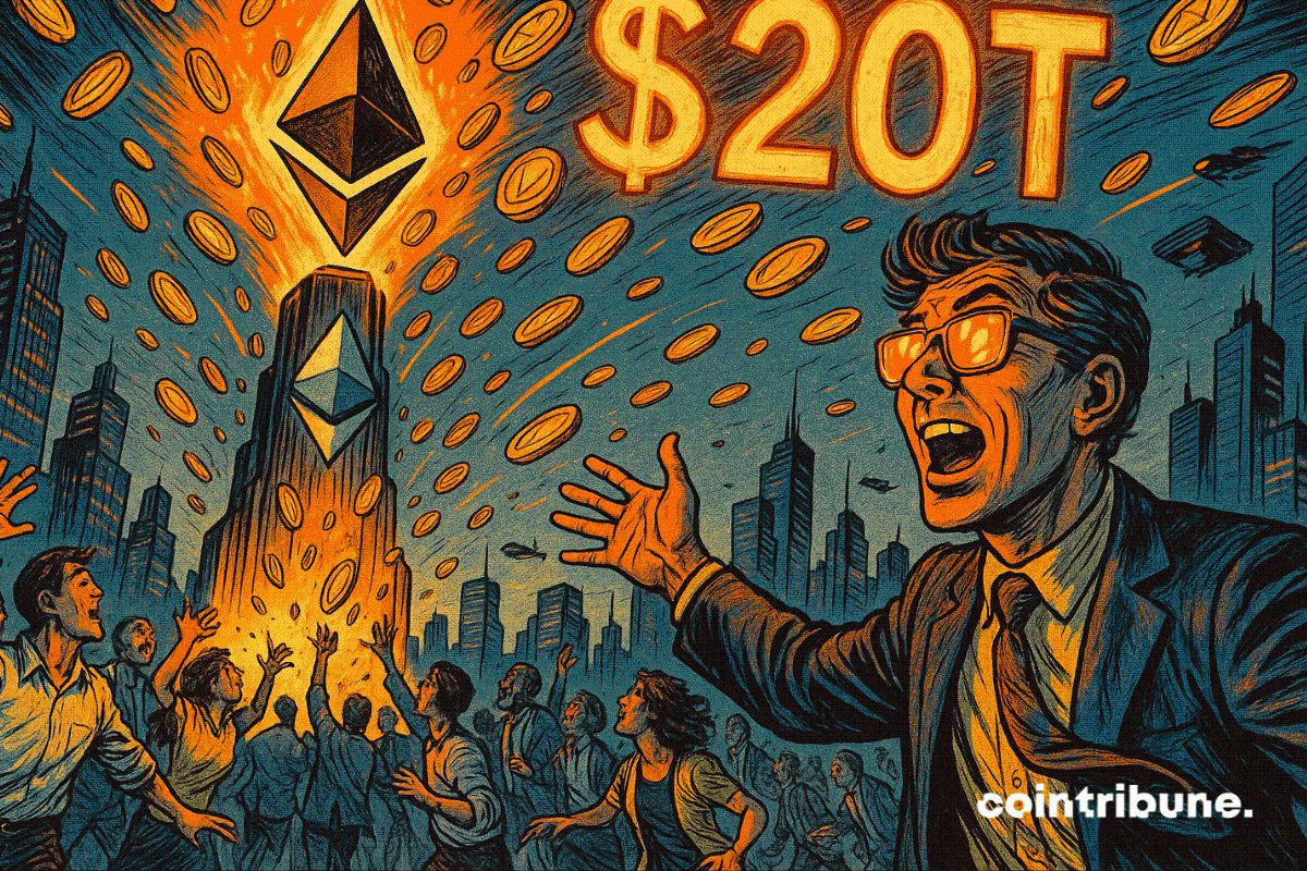La valorisation d’Ethereum pourrait atteindre 20 trillions de dollars d’ici 2035, selon un analyste