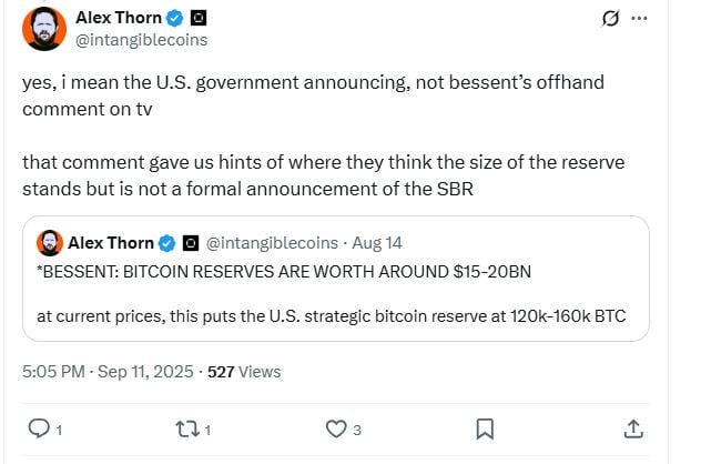 US-Bitcoin-Reserve könnte noch 2025 kommen – mit zunächst 20 Mrd Dollar