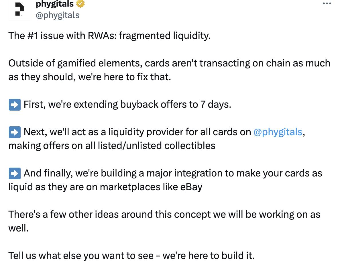 Следующий после $CARDS? Подробный разбор платформы Phygitals для торговли RWA карточками Pokémon image 7