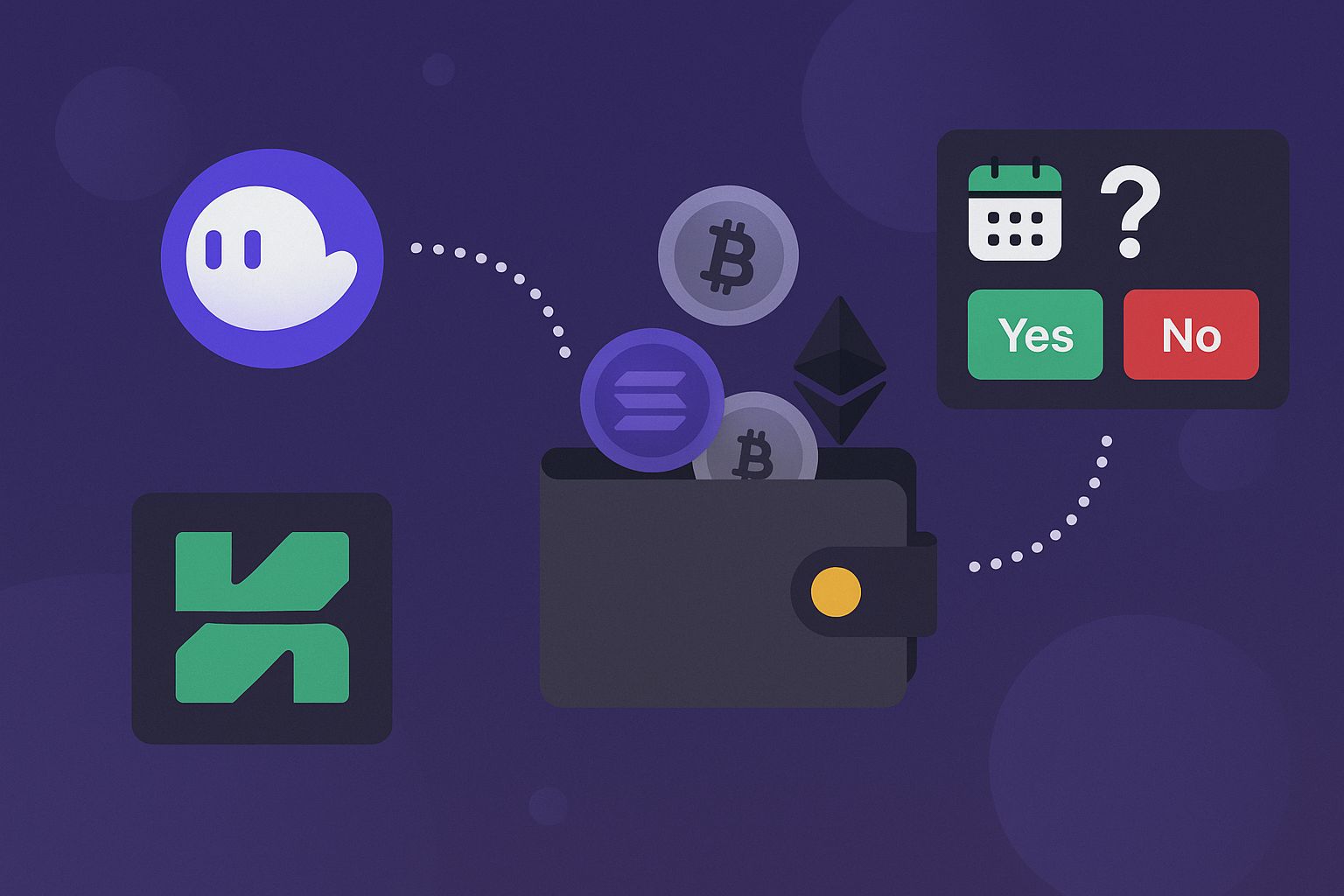 Phantom integriert Kalshi-Vorhersagemärkte, während Krypto Wallets in den Eventhandel expandieren