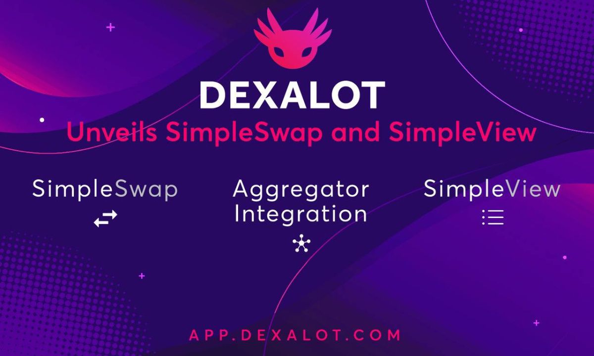 Dexalot Unveils SimpleSwap and SimpleView Features for Enhanced User Experience image 0