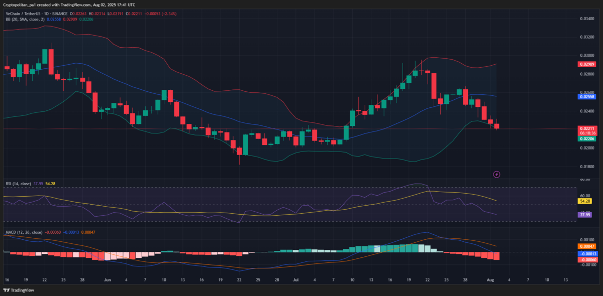 VeChain price prediction 2025-2031: What’s the growth potential of VET? image 0