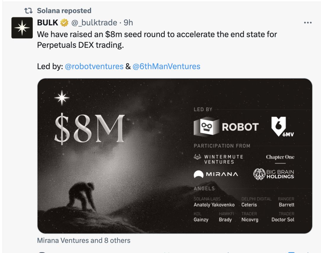 Aperçu Bulk : le dernier pari Perp DEX de Solana ? image 0