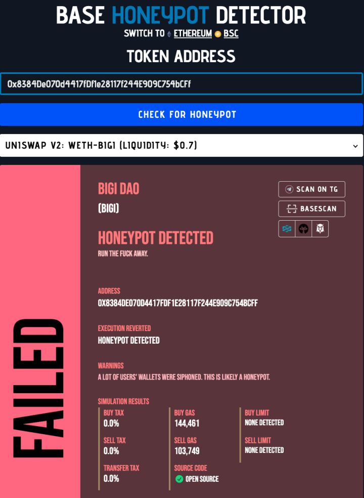 链上冲Meme必看：貔貅盘防范指南 image 3