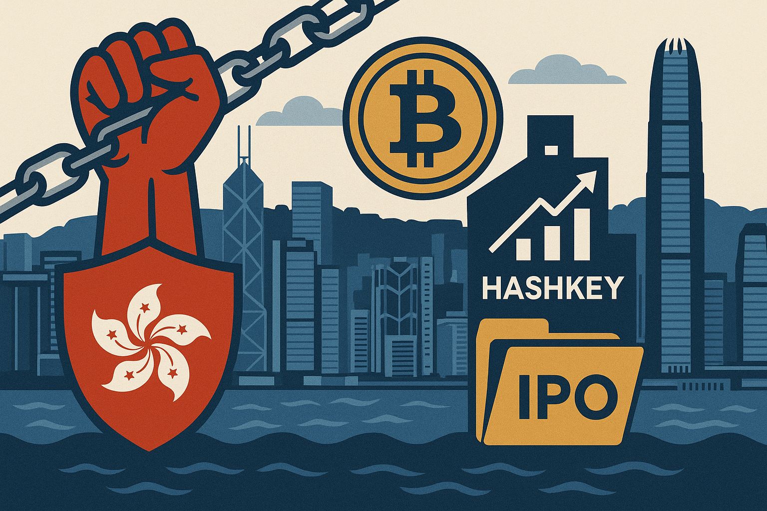 Hong Kong memperketat cengkeraman kripto saat HashKey membuka jalan menuju IPO