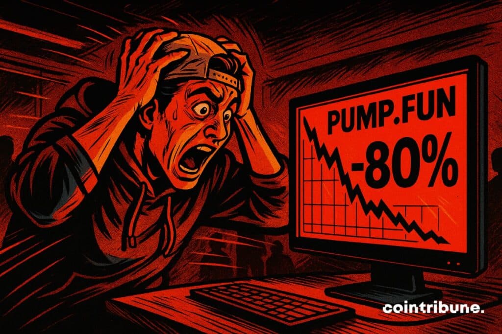 Crypto : 80 % de revenus en moins pour Pump.fun, les traders s’inquiètent image 1