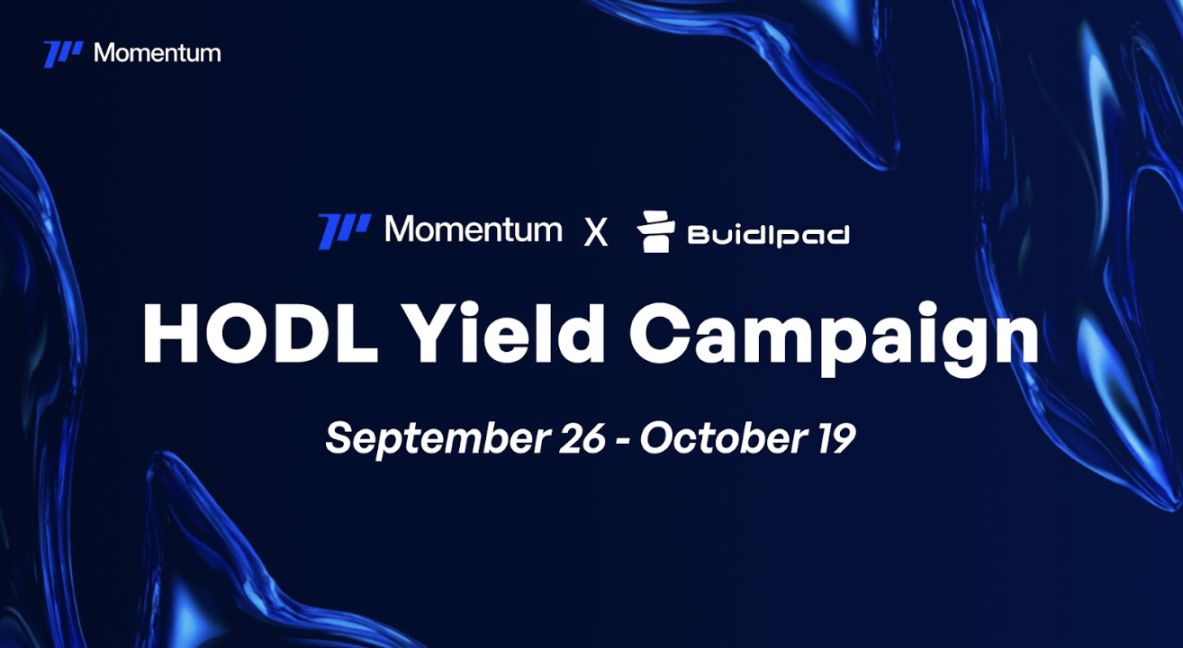 Momentum nakipagtulungan sa BuidlPad upang ilunsad ang HODL earning event, na may pinakamataas na taunang kita na maaaring umabot ng 155% image 0