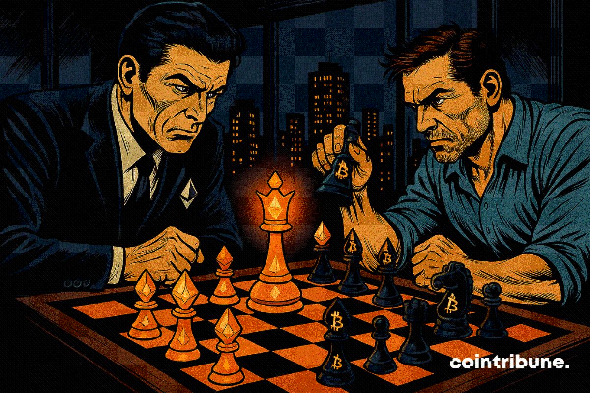 Ethereum привлекает институциональных инвесторов, Bitcoin захватывает трейдеров: кто выиграет битву?
