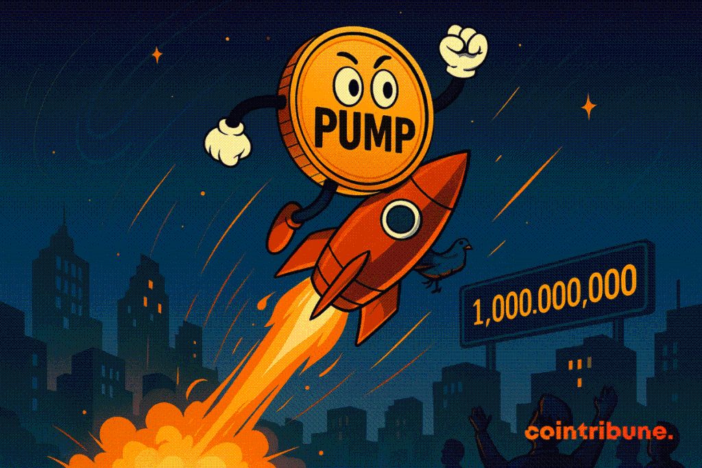 PUMPが24時間で10億ドルを超える取引高を記録し、過去最高を達成 image 1