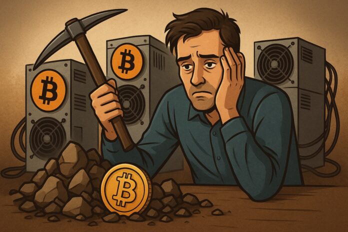 BTC Miner verzweifelt – Bitcoin Schwierigkeitsgrad immer höher image 0